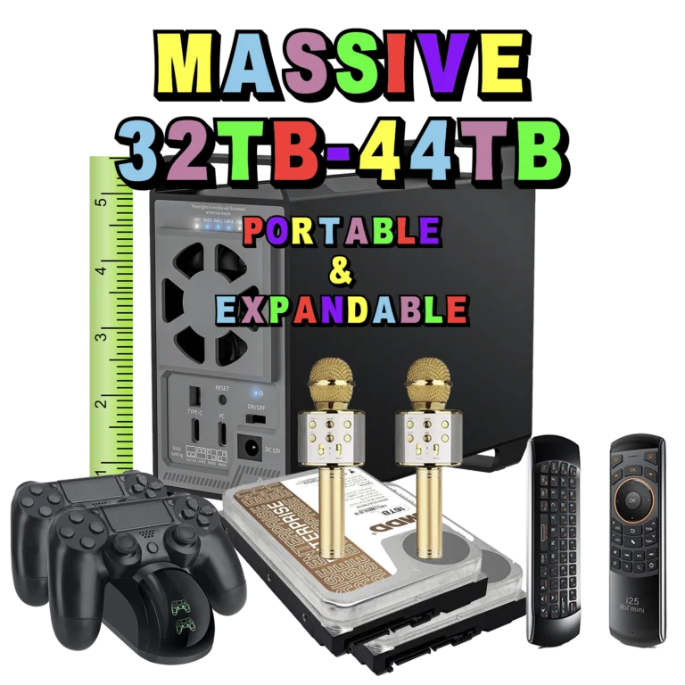 32TB-44TB Complete Home Entertainment Package