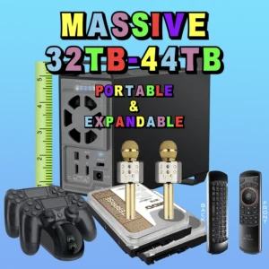 32TB-44TB Complete Home Entertainment Package