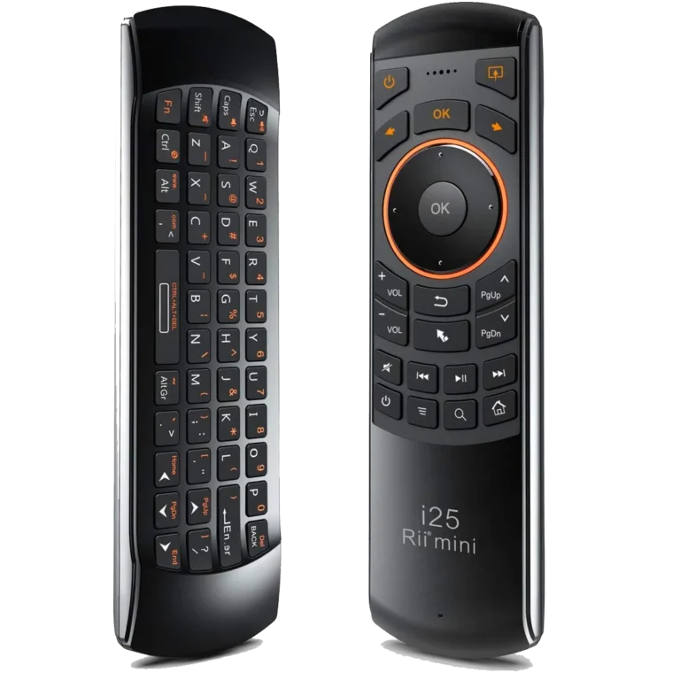 Rii Mini i25 Wireless Fly Mouse Keyboard and Remote Control